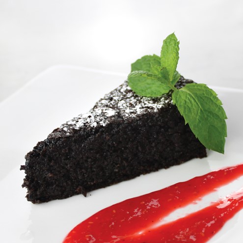 Flourless Chocolate & Olive Oil Cake Main Image