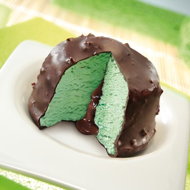 Mint Chocolate Bombe Ice Cream