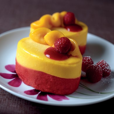 Raspberry & Mango Iced Dessert