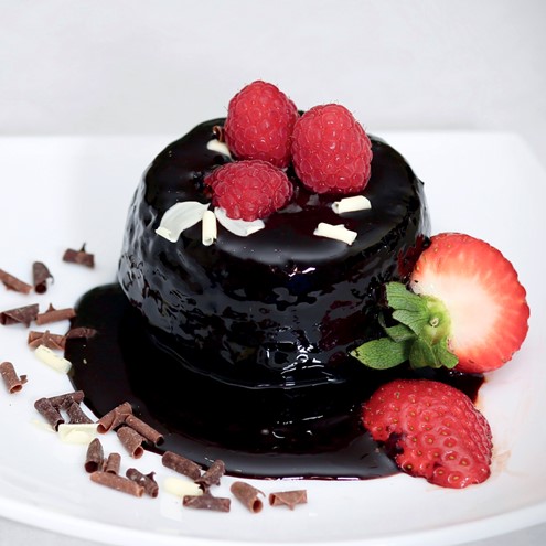 Vegan Chocolate Sponge Pudding Main Image