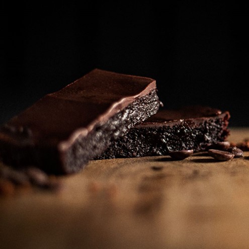 Vegan Dark Chocolate Brownie Main Image