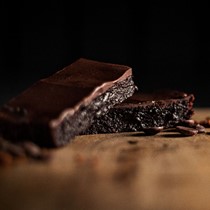 Vegan Dark Chocolate Brownie Main Image