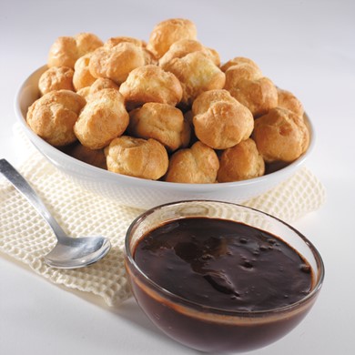 Profiteroles & Chocolate Sauce