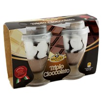 Triple Chocolate Glass Cup Main Image