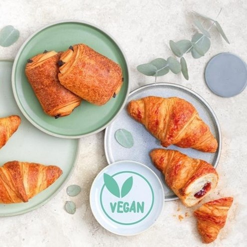 Vegan Raspberry Croissant Alternate Image