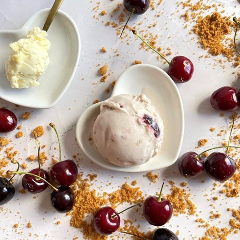 Clotted cream & Amarena Cherry Gelato Alternate Image