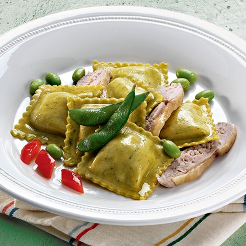 Spinach & Asparagus Tortelli Main Image