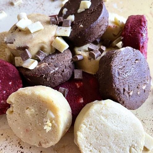 Cookie Dough Pucks - Red Velvet Alternate Image
